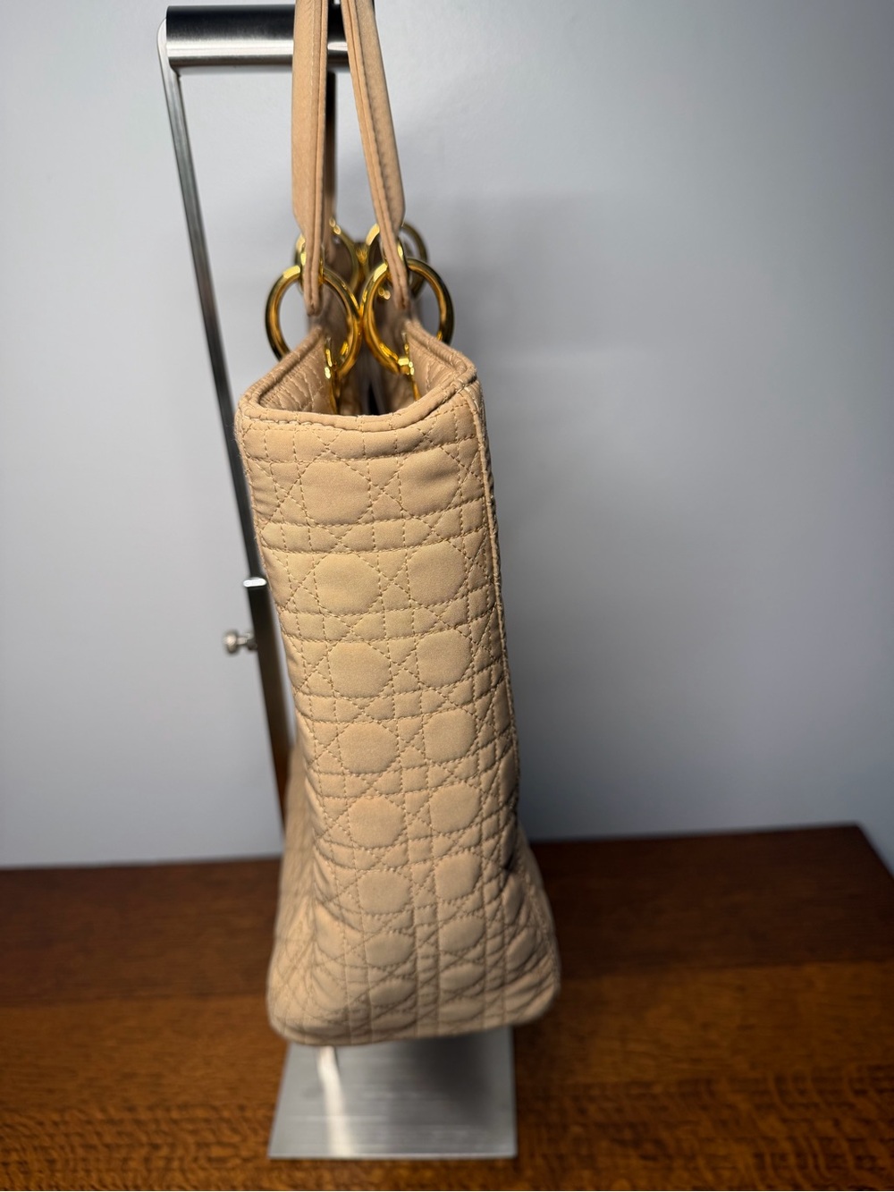 Lady Dior Medium Cannage Bag with Gold-Tone Hardware with COA - Picture 5 of 16
